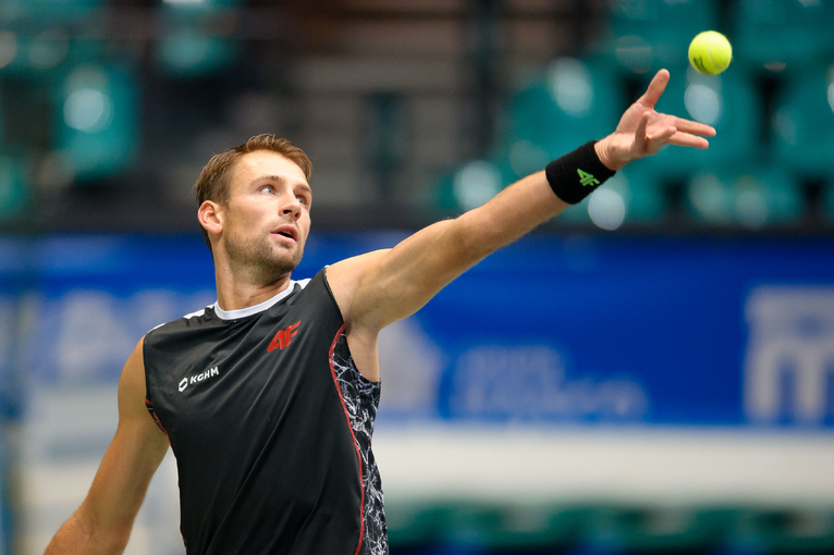 LUBIN. Kubot przegrywa w pierwszej rundzie