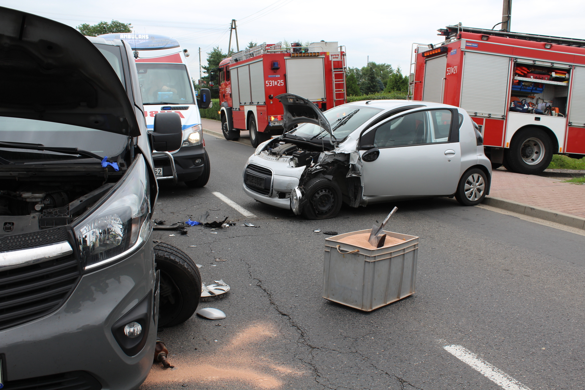 LUBIN. Jechał za szybko, zginęły trzy osoby