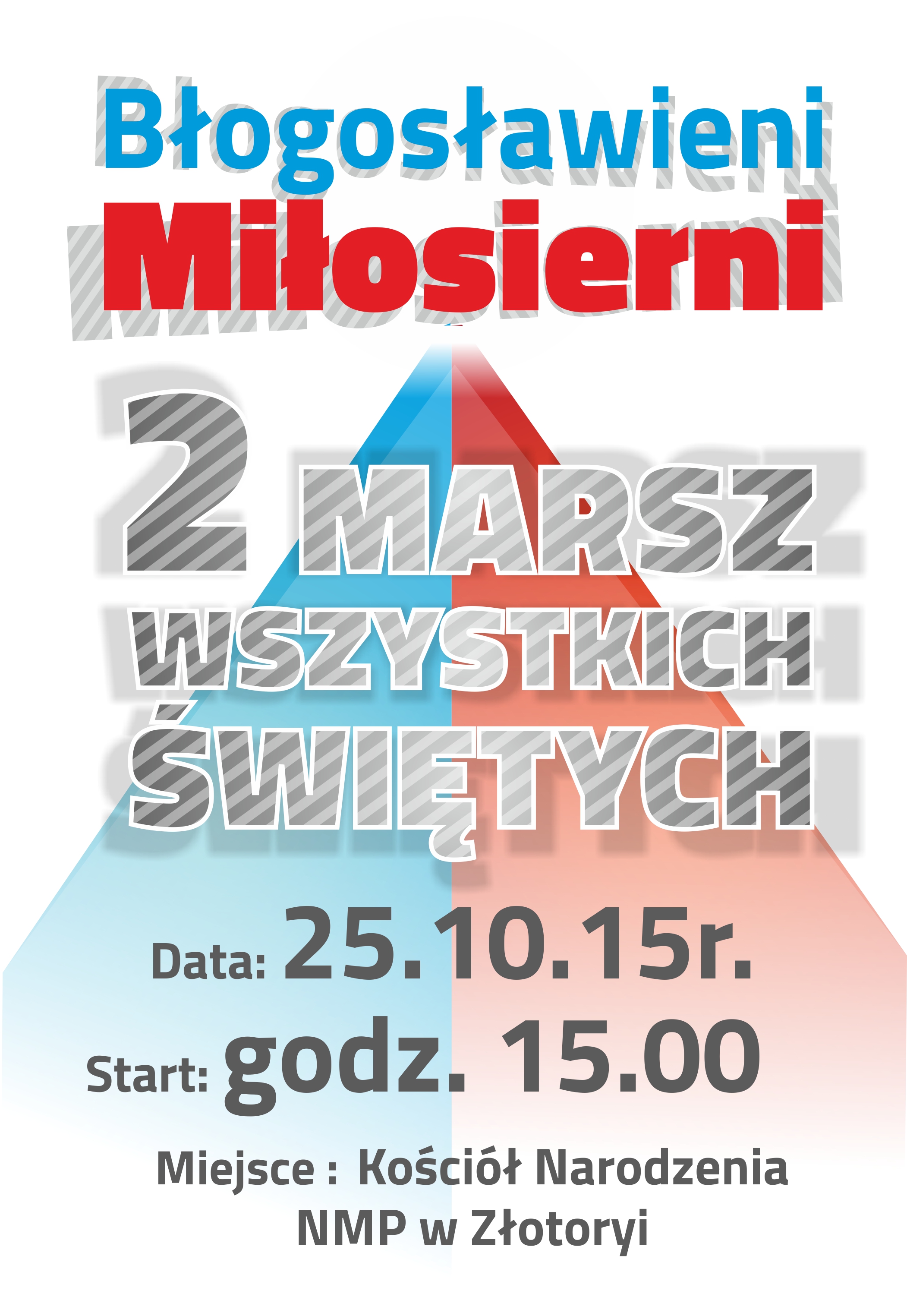 ZŁOTORYJA. Wierni pomaszerują przez Złotoryję z relikwiami świętych