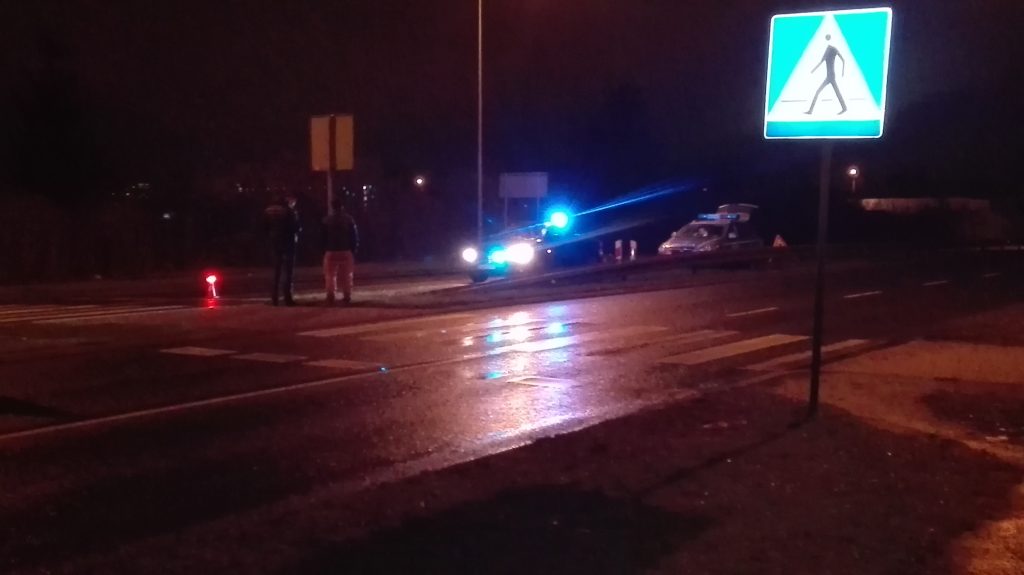 LUBIN. Potrącenie na Legnickiej