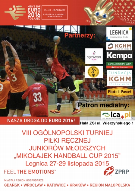LEGNICA. Rusza Mikołajek Handball Cup 2015