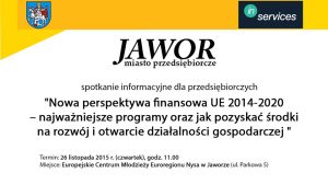plakat szkolenie Jawor