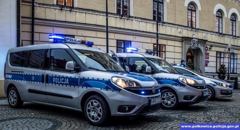POLKOWICE. Policjanci dostali świąteczny prezent