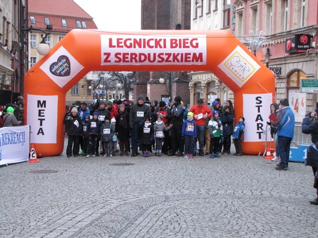 LEGNICA. Pobiegną z serduszkiem