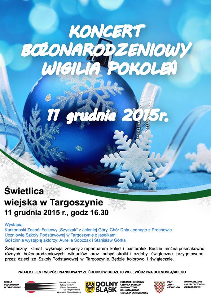 MŚCIWOJÓW. Świąteczny koncert z gwiazdami
