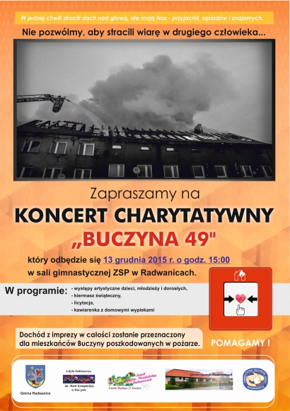 RADWANICE. Charytatywnie – na pomoc pogorzelcom