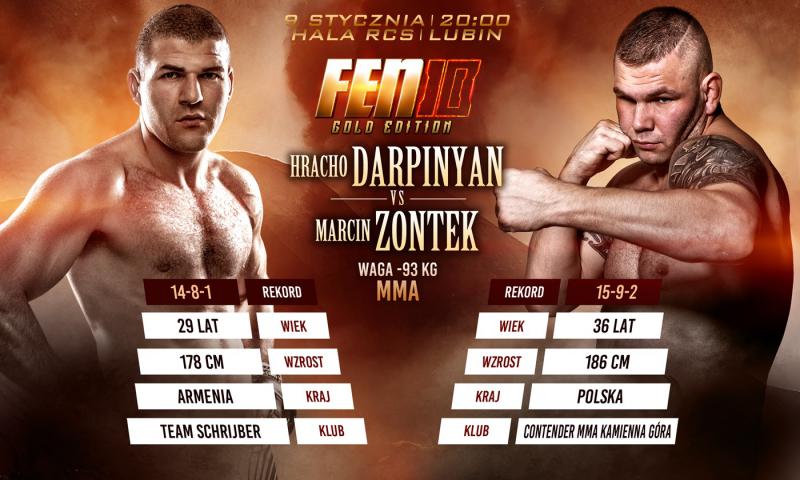 LUBIN. Zontek vs Darpinyan