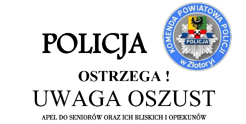 ZŁOTORYJA. Uwaga na oszustów!