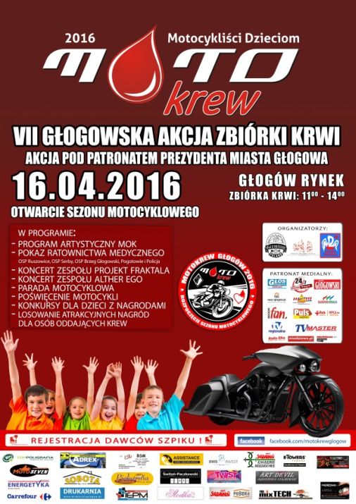 GŁOGÓW. Motocykliści dzieciom. Super akcja!