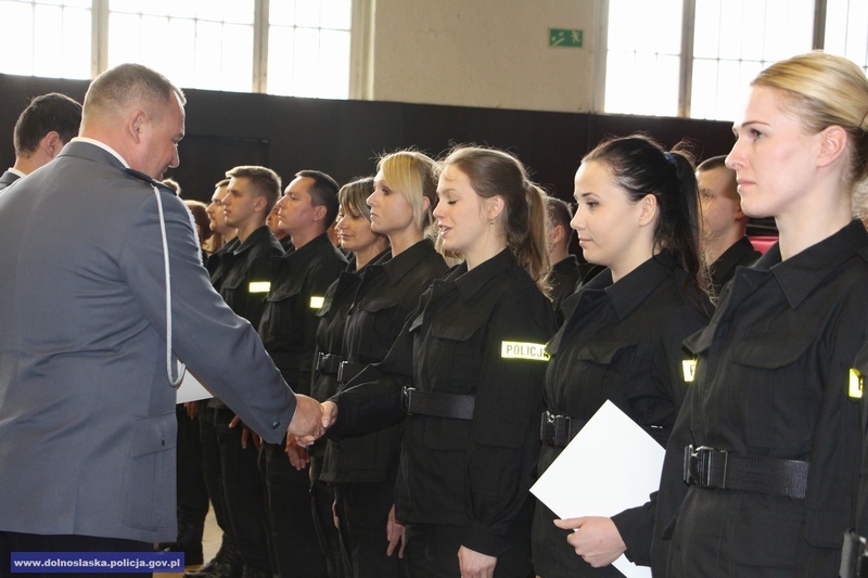 JAWOR. Nowa policjantka już po ślubowaniu