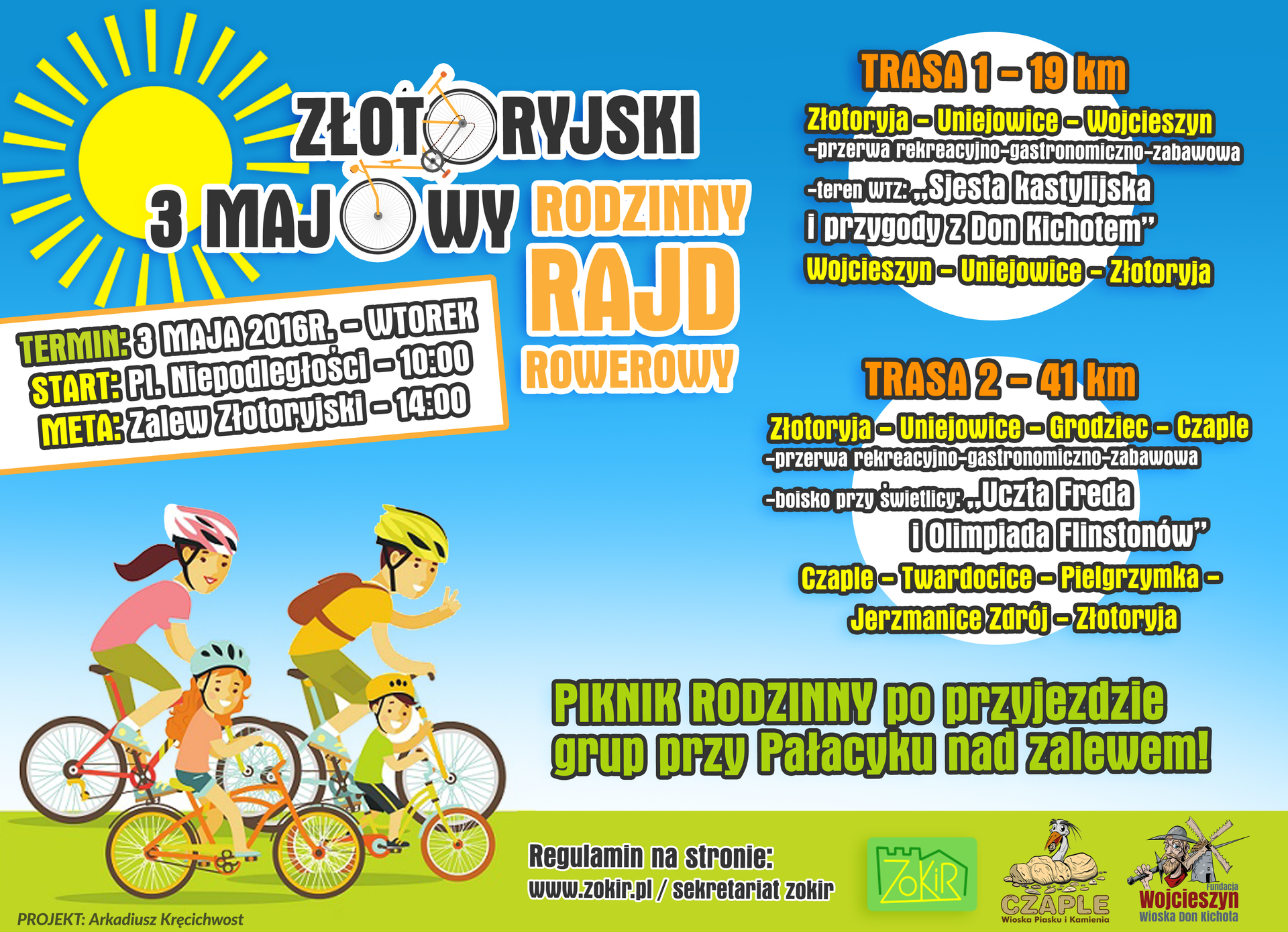 ZŁOTORYJA. 3 maja będą świętować na dwóch kółkach