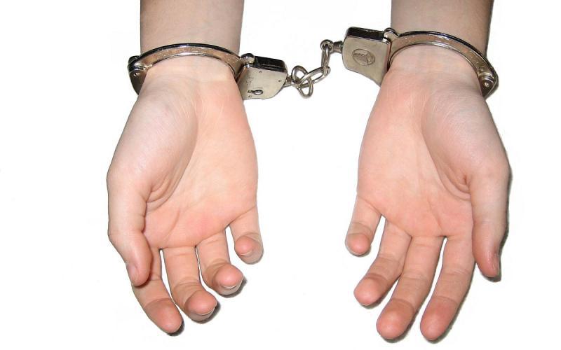 Spadł w ręce policji. Dosłownie…