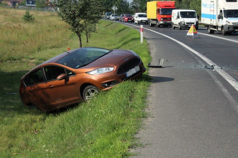 GMINA LUBIN. Wypadek pod Chróstnikiem (WIDEO)