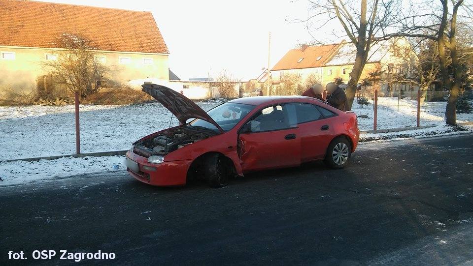 POLKOWICE. Wypadek na skrzyżowaniu ul. Kominka i DK 3