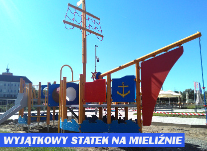 GŁOGÓW. Plac zabaw na Marinie