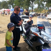POLKOWICE. Policjanci na torze motocrossowym