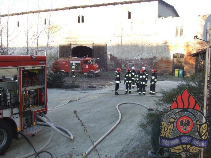 GMINA PASZOWICE. Pożar domu wielorodzinnego