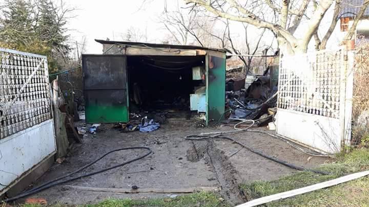 GMINA PASZOWICE. Groźny pożar garażu