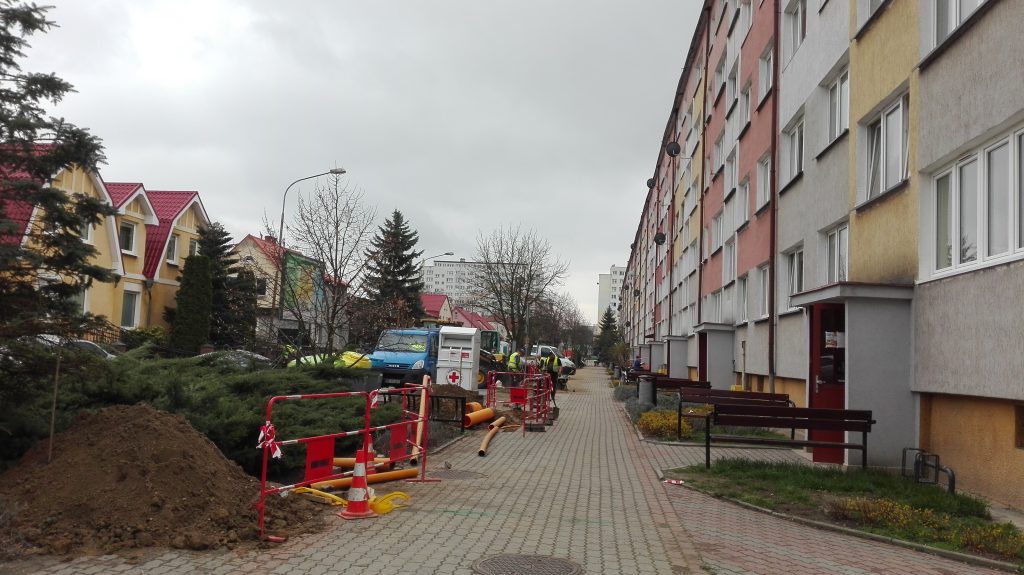 Wymieniają sieć gazową