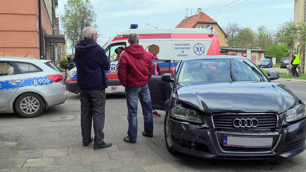 Stłuczka na Limanowskiego