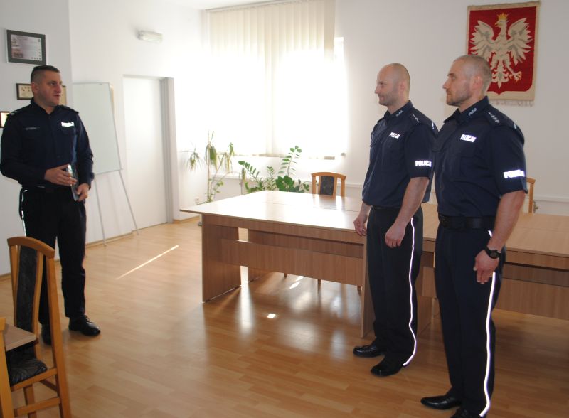 Głogowscy policjanci nagrodzeni za odwagę