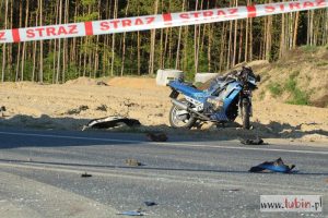 wypadek, Karczowiska, motocykl (12)