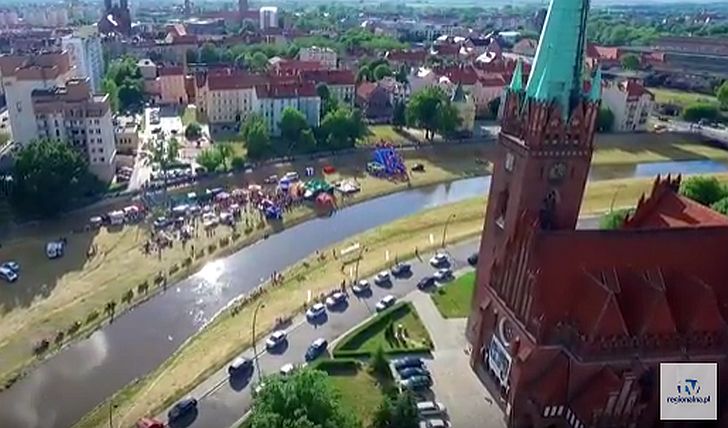 Z lotu ptaka: 19. Spływ Samoróbek (WIDEO)
