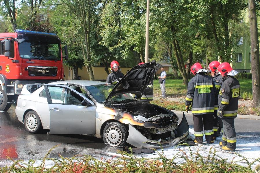 Alfa romeo nagle zaczęła się palić