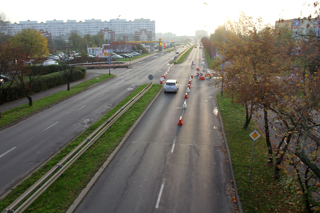 Uwaga na al. Piłsudskiego. Mogą być korki