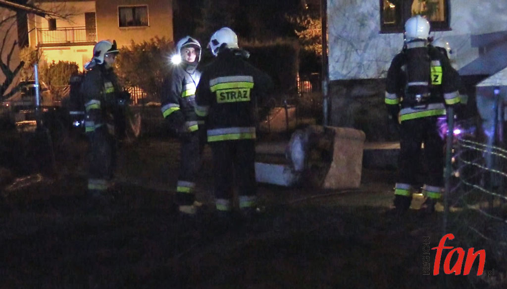 Pożar na Zachodniej (FOTO, WIDEO)