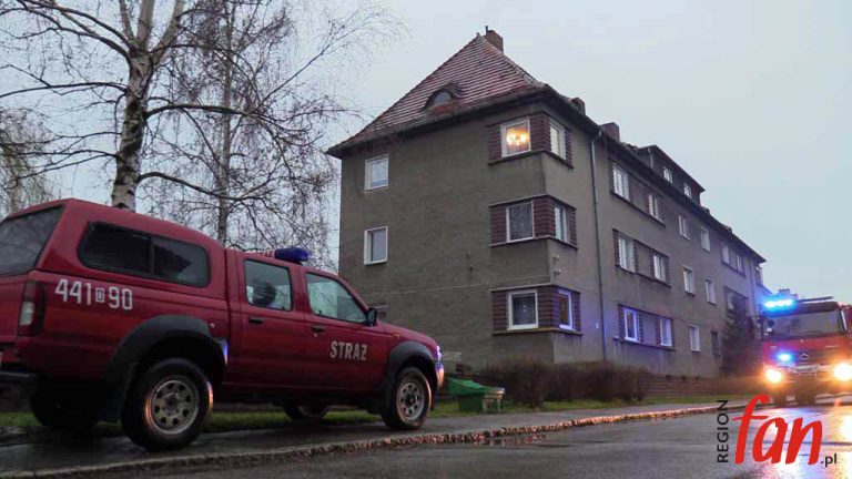 Lokatorów zaniepokoił dziwny zapach (FOTO, WIDEO)