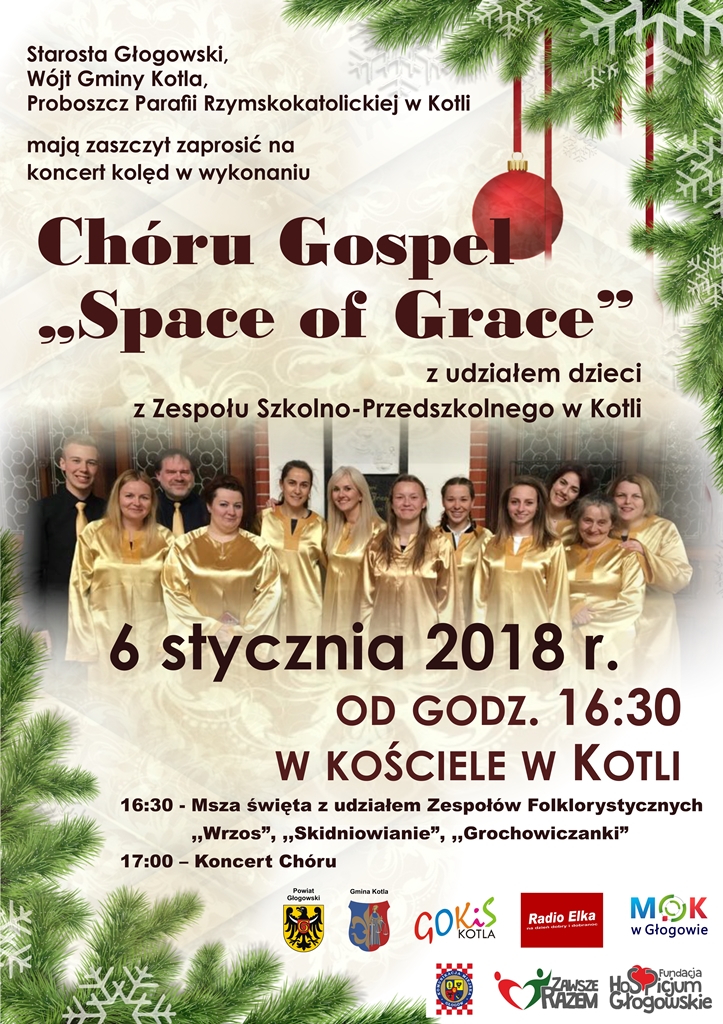 Chór Gospel zaśpiewa na Trzech Króli