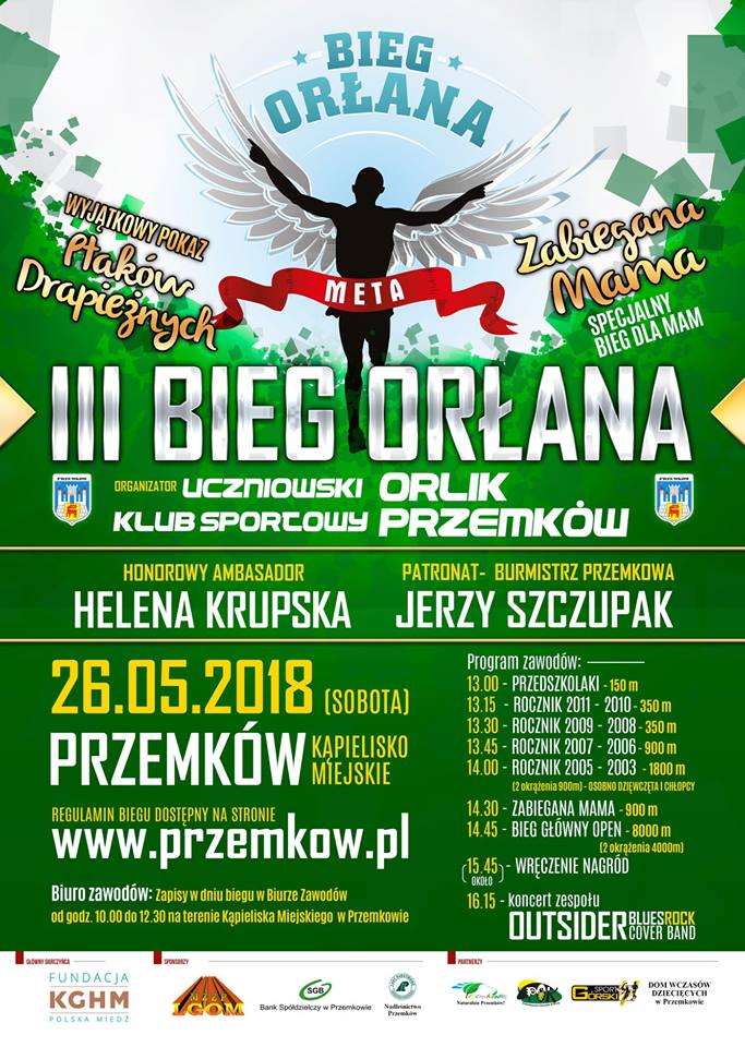 Bieg Orłana w Przemkowie, z myślą o mamach