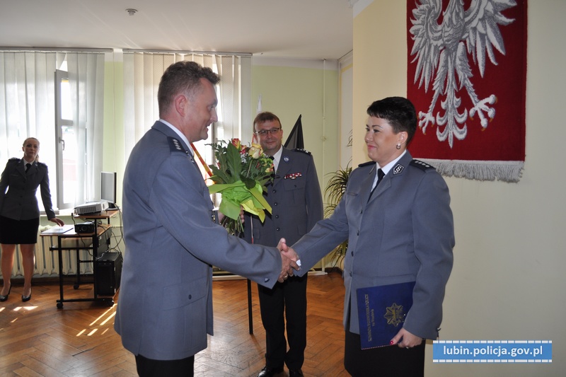 Kobieta będzie teraz rządzić lubińskimi policjantami (FOTO)