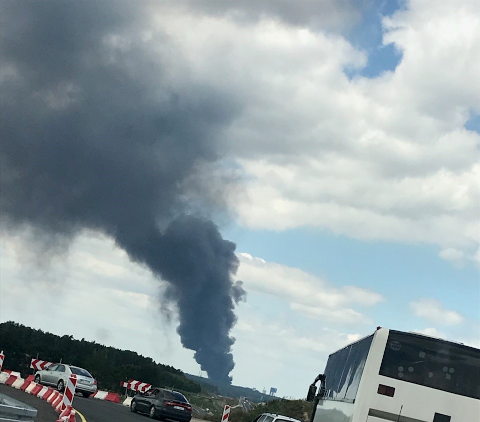 Kolejny pożar na składowisku w Jakubowie