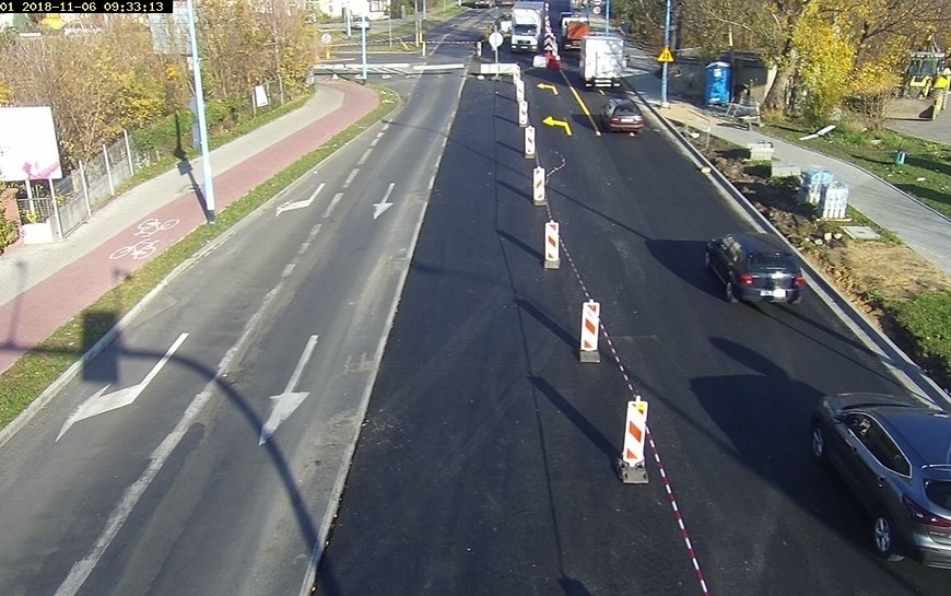 Remont Leszczyńskiej: Wciąż jedziemy jednym pasem