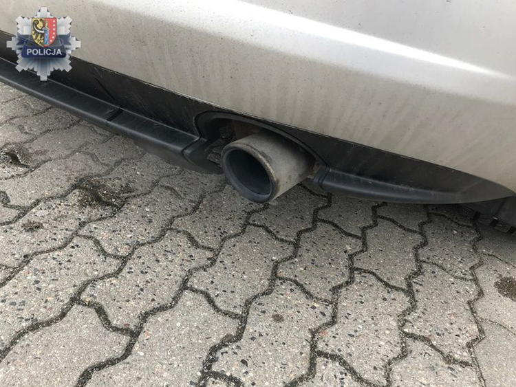 „Smog” na drogach powiatu polkowickiego