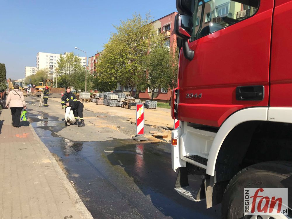Wyciek gazu w Głogowie. Mieszkańcy ewakuowani