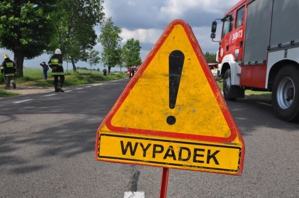 Wypadek na „trójce” koło Polkowic (AKTUALIZACJA)