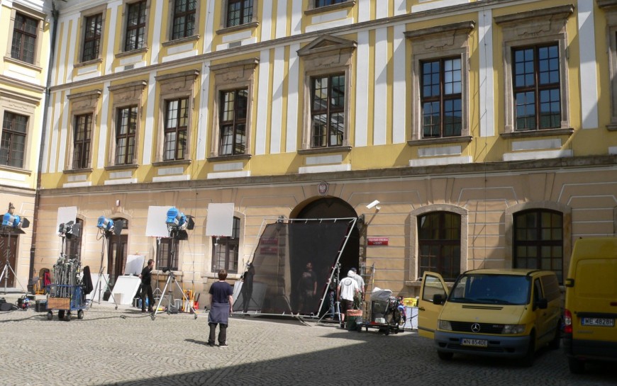 Spacer po filmowej Legnicy