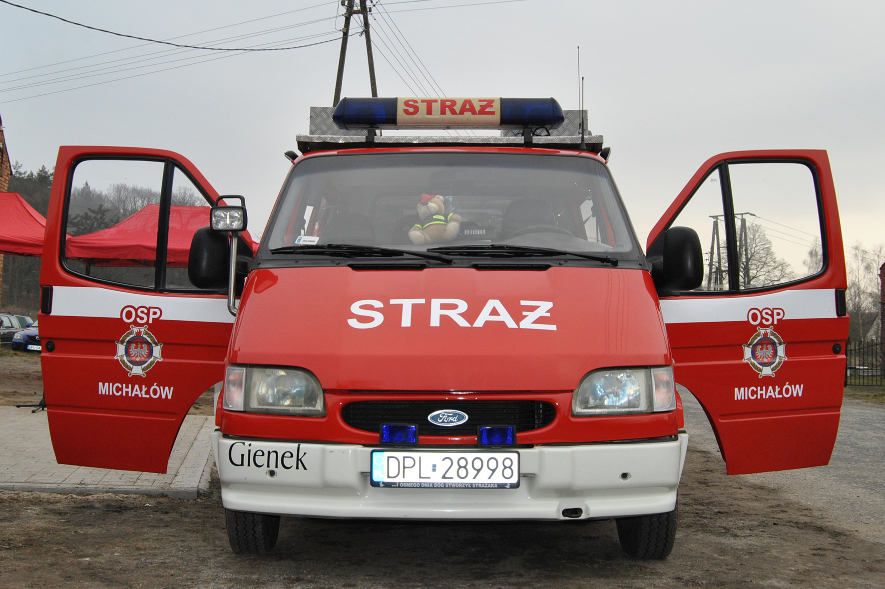 Prezent dla strażaków z Michałowa