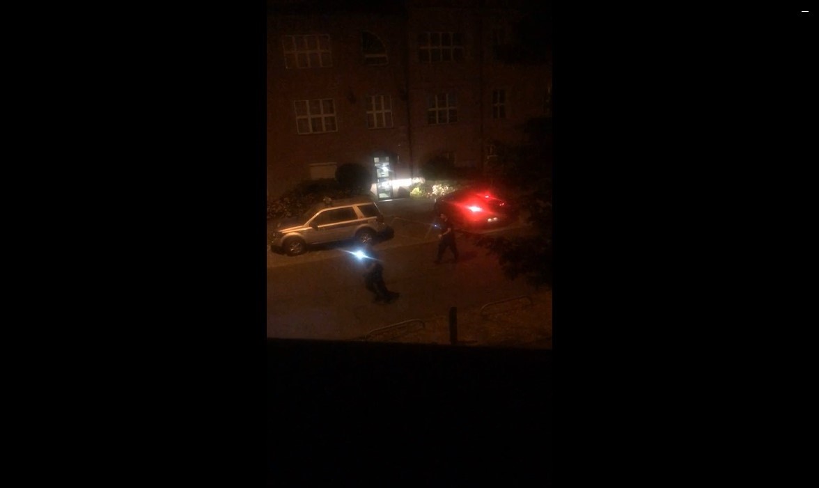 Szukali zwłok na Drzymały (WIDEO)