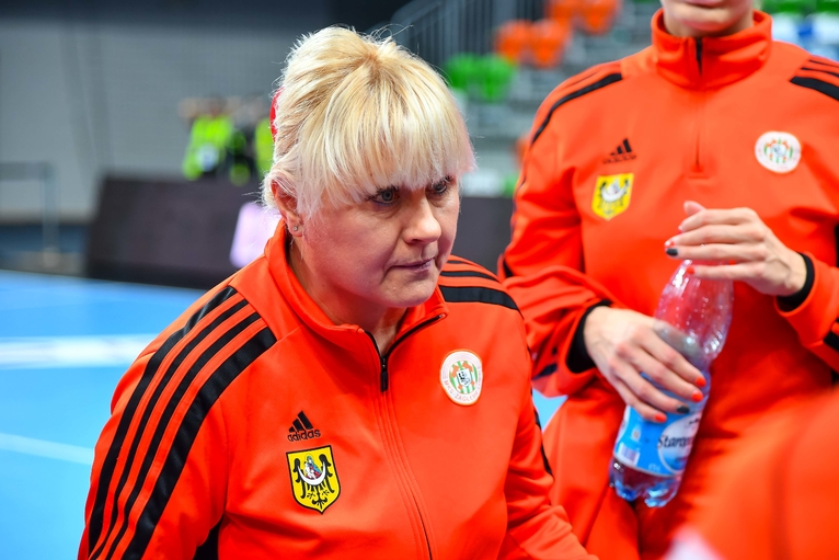 Bożena Karkut przed meczem z Koroną