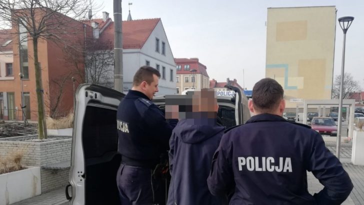 Zamiast w pracy wylądował na komisariacie