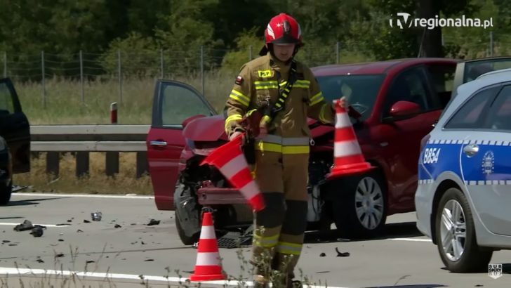 Zabrakło koncentracji na A4 (WIDEO)