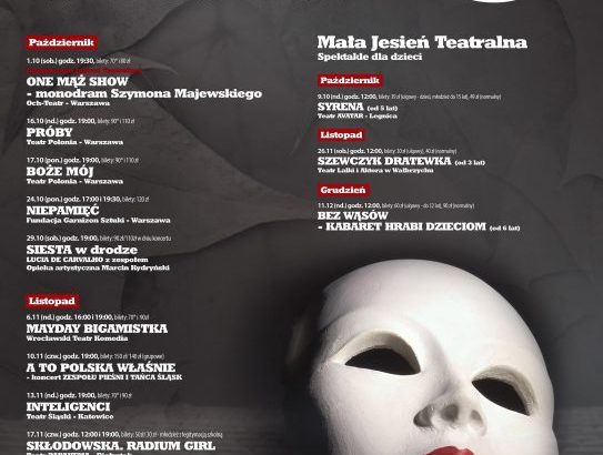 Można już kupić bilety na Jesień Teatralną