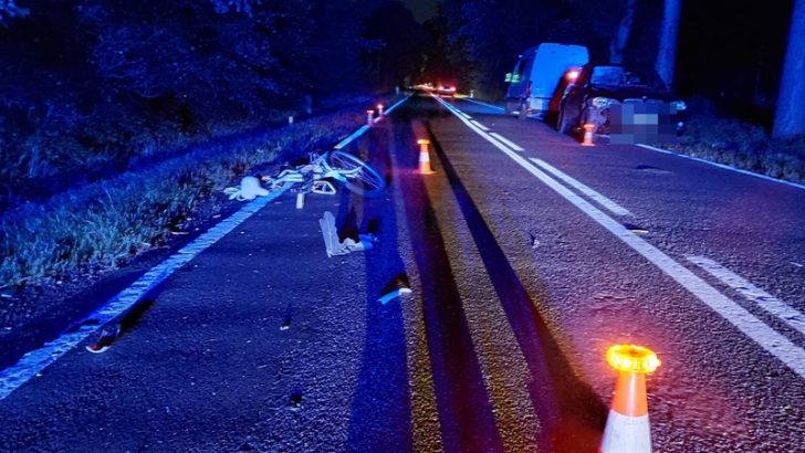 BMW najechało na rowerzystę