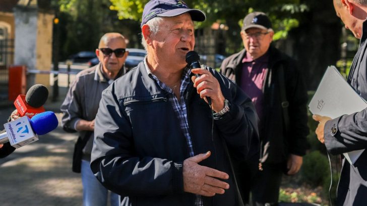 Górnicy emeryci znów protestują