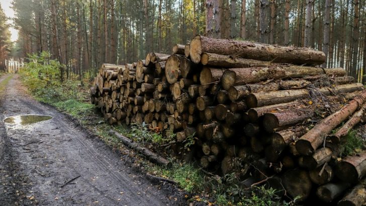 Kradną drewno na potęgę