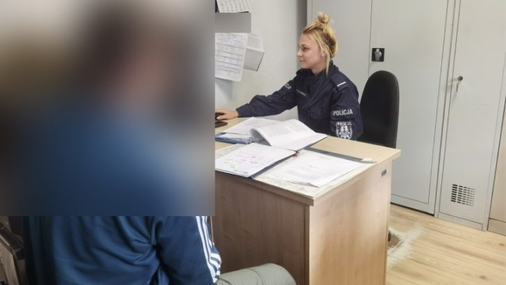 Wpadli podczas kolizji